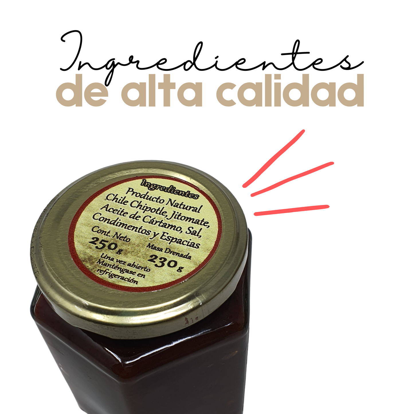 Chipotle en Adobo | Chile Chipotle | Gourmet | Artesanal | Mexpofood