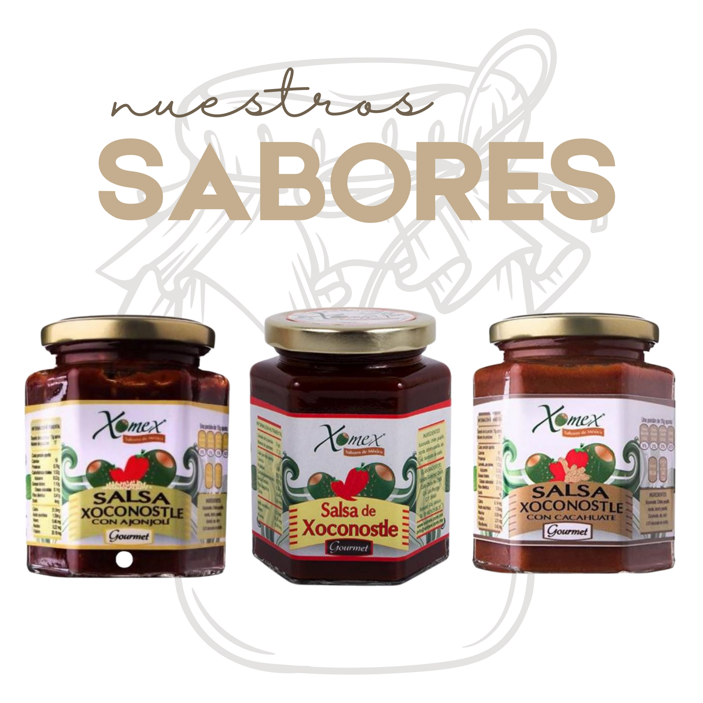 Salsa de Xoconostle | Xoconostle Fruit | 100% natural | Caja Mayoreo | Mexpofood