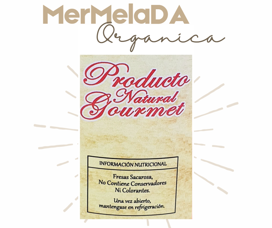 Mermelada de Fresa Orgánica | 500grs | 1 pieza | Mexpofood