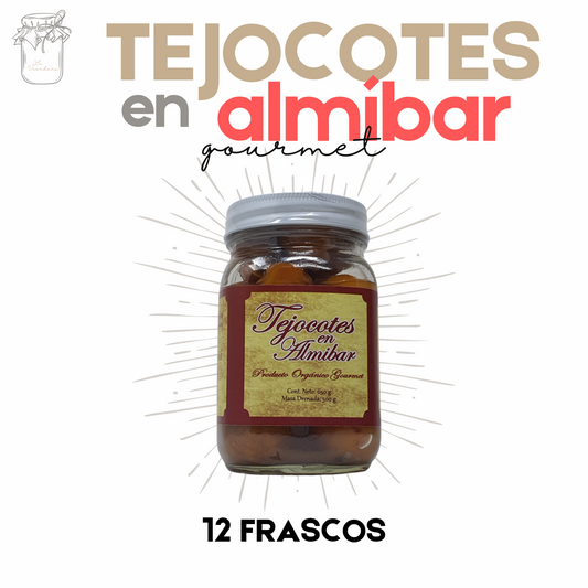 Tejocotes en almíbar | Almíbar | Gourmet | Artesanal | Caja Mayoreo | Mexpofood
