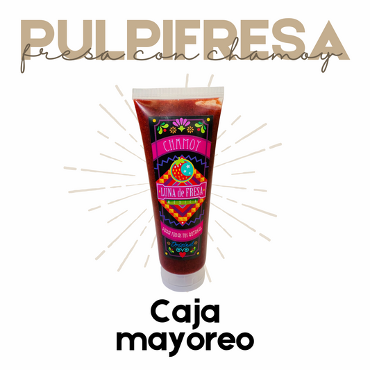 Mermelada de Fresa con Chamoy | Gourmet | Caja Mayoreo | Mexpofood