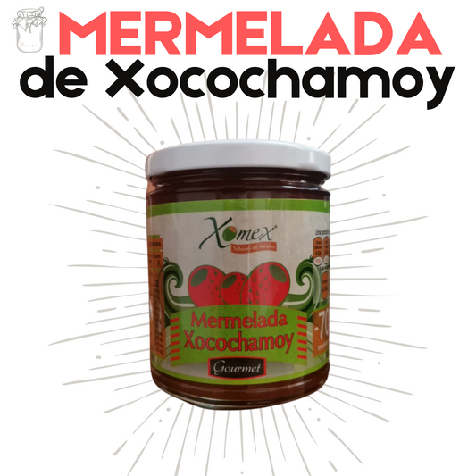 Mermelada de Xocochamoy | Xoconostle y Chamoy | 100% natural | 300g | Mexpofood
