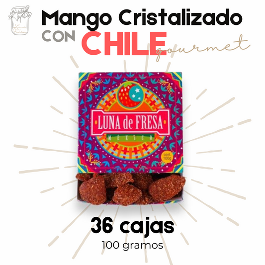 Mango con Chile | Gourmet | Chamoy | Caja Mayoreo | Mexpofood