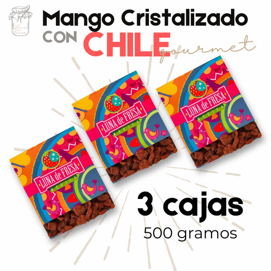 Mango con Chile | Gourmet | Chamoy | 1.5kg | Mexpofood