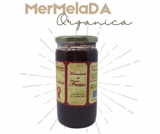 Mermelada de Fresa Orgánica | 500grs | 1 pieza | Mexpofood